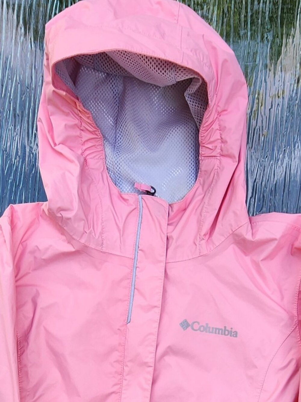 Size 10-12 Girls Columbia Raincoat